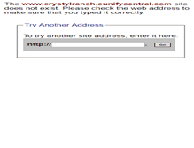Tablet Screenshot of crystylranch.eunifycentral.com